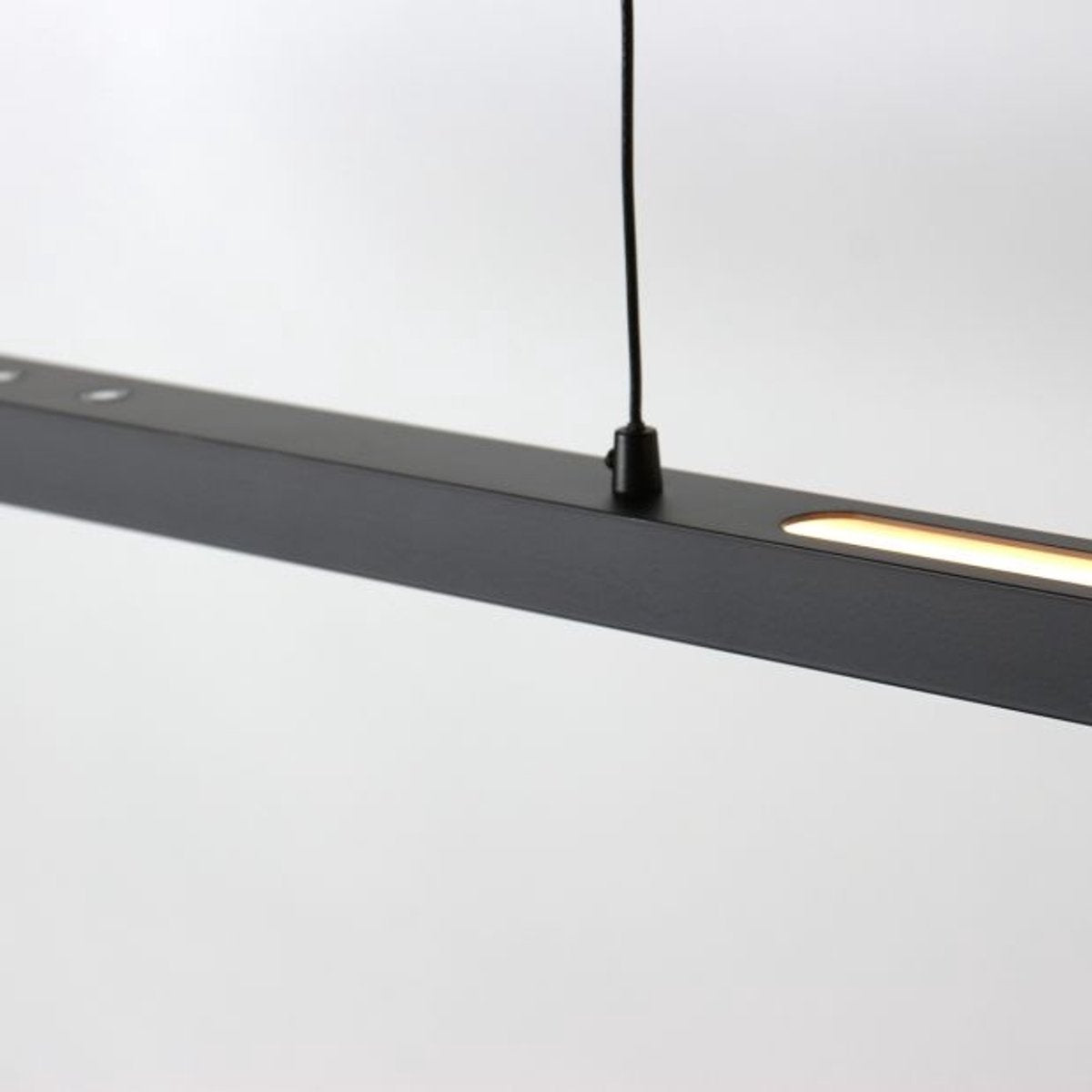 Steinhauer Bande LED Pendant Lamp - Black Metal - Design Lamp with Upper and Lower Light - Adjustable - Modern & Functional - 3-Light - 3800 Lumens