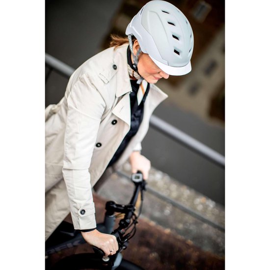Casque de vélo Polisport E'City pour vélo électrique - Taille M (54-59 cm) - Noir