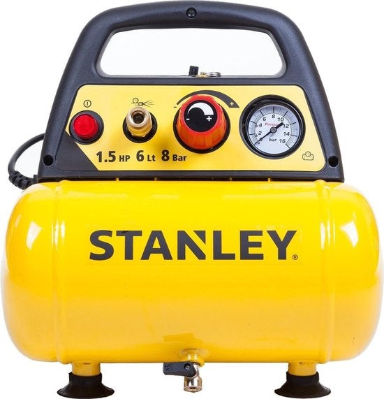 STANLEY - DN200/8/6 Compresseur d'air - 8 bar - Sans huile