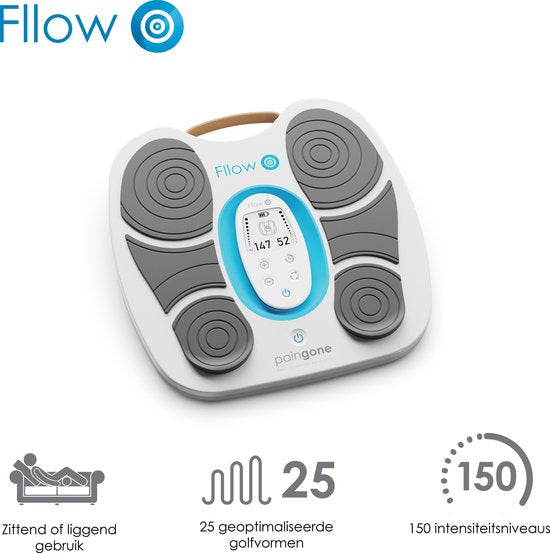 Paingone Fllow | soulage les jambes lourdes et douloureuses | Stimulateur de la circulation sanguine - Batterie rechargeable -