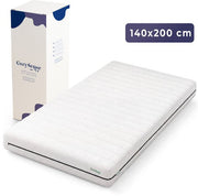 Matelas CozySense – Moyenne fermeté – Mousse PU 25D – Housse amovible et lavable – 13 cm d'épaisseur