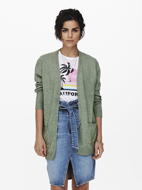 Cardigan ouvert ONLY ONLLESLY LS KNT NOOS - Pull femme - Taille S