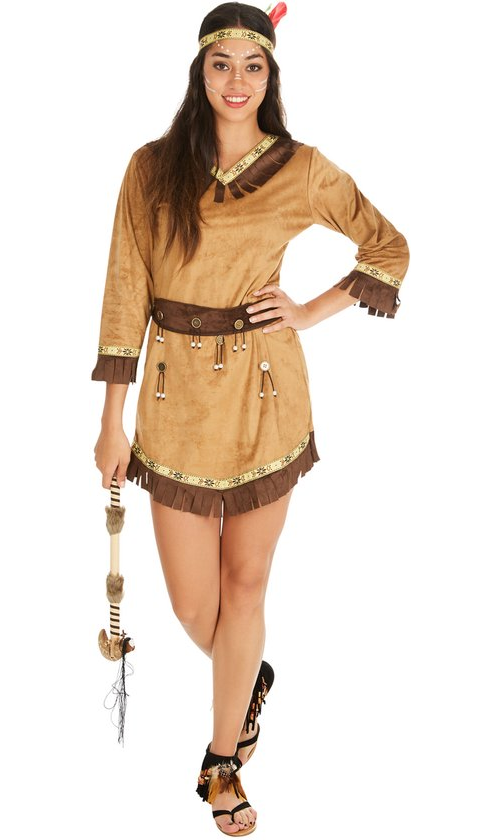 Dressforfun costume femme indienne Apache sexy Ashley XXL - déguisement déguisement halloween déguisement fête déguisement carnaval déguisement carnaval fête - 300630