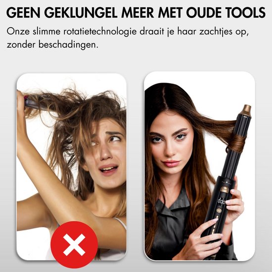 Sansbeauté® 9-in-1 Airstyler with Diffuser - Multistyler - Brosse sèche-cheveux cheveux courts - Boucleur - Styler les cheveux - Sèche-cheveux - Brosse chauffante - Brosse à boucler - Fer à boucler - Lisseur de cheveux - Brosse de coiffure - 5 en 1 Hairst