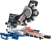 Scie à onglets à traction Scheppach HM254SPX - 2 200 W | 255 mm | Laser, LED et plateau tournant | 2 lames de scie