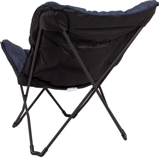 Bo-Camp - Industrial - Chaise papillon - Himrod - L - Bleu