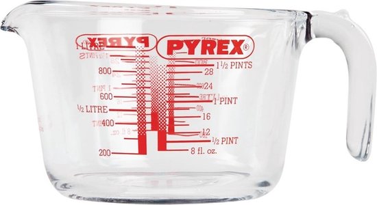 Tasse à mesurer, 0.5 litres - Pyrex | Classic Prepware