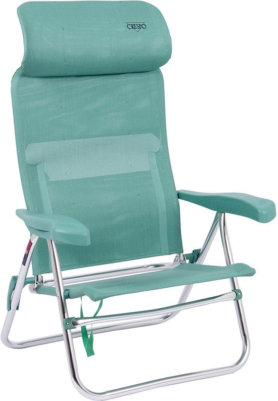 Crespo - Chaise de plage - AL/205 - Compacte - Verte