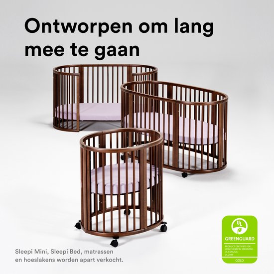 Stokke Sleepi Canopy V3, Lavande - Créez un environnement chaleureux et apaisant pour votre bébé - Facile à monter - Tissu léger - Compatible avec Sleepi Mini et Bed