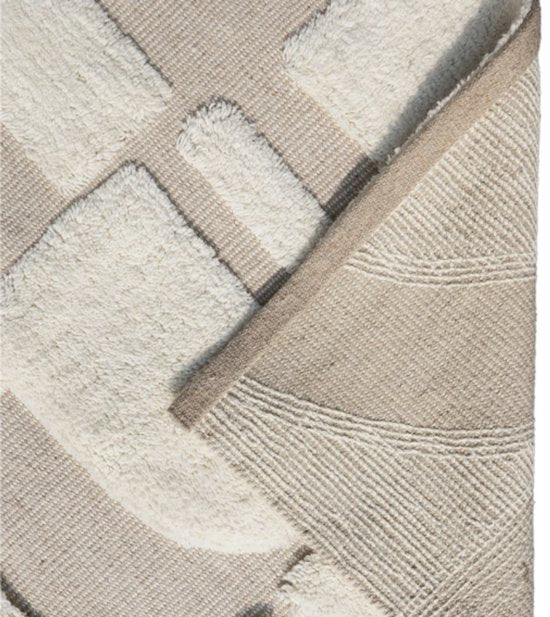 Tapis « Glyph » de fonQ - Naturel - Rectangulaire - 160 x 230 cm