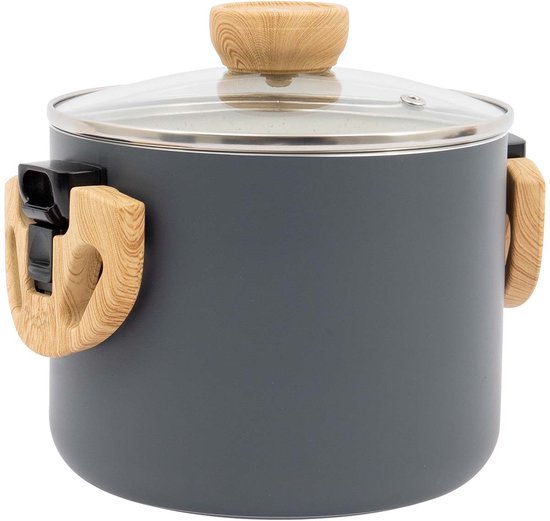 Bo-Camp - Collection Urban Outdoor - Batterie de cuisine - Barbican - Aluminium - Induction - 2 pièces
