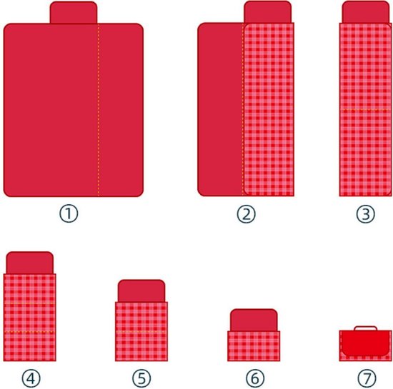 Lunchy Picnic XXL - Tapis de pique-nique imperméable - 200x200 cm