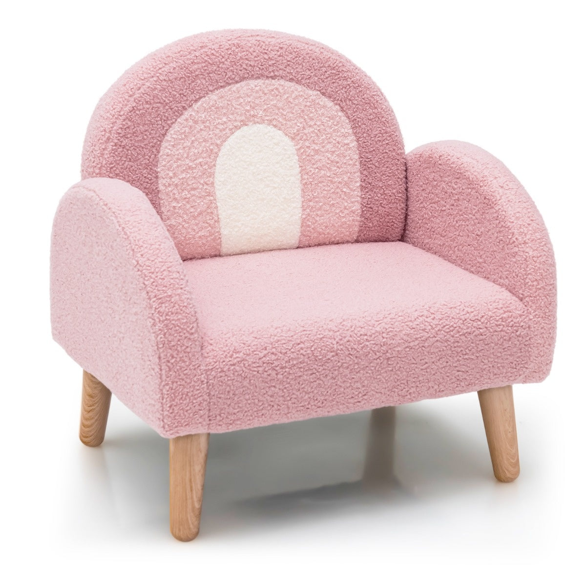 Coast Gededed Child Sofa with fixed wood legs Fauteuil pour enfants Pink