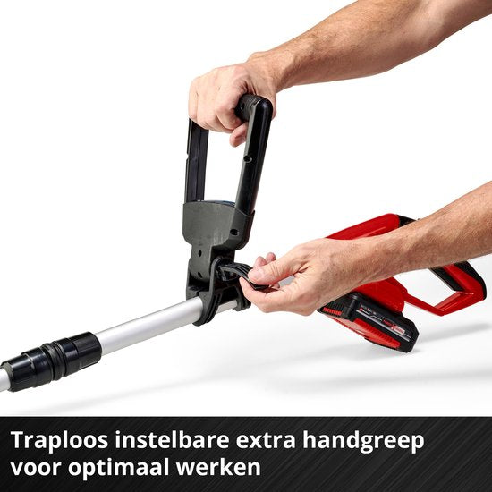 Nettoyeur de joints sans fil Einhell GE-CC 18 Li Solo - Power X-Change - 18 V/Li-ion - 1 200 tr/min - Diamètre de la brosse : 10 cm - Avec brosse en acier et en nylon - Batterie et chargeur non inclus