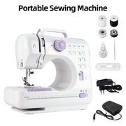Mini-machine à coudre IAGREEA pour la maison, destinée aux débutants - petites machines à coudre avec fonction de couture en marche arrière