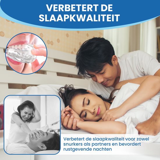 PurelyGoods® Snore Brace - Attelle anti-ronflement - Réglable - Pour hommes et femmes