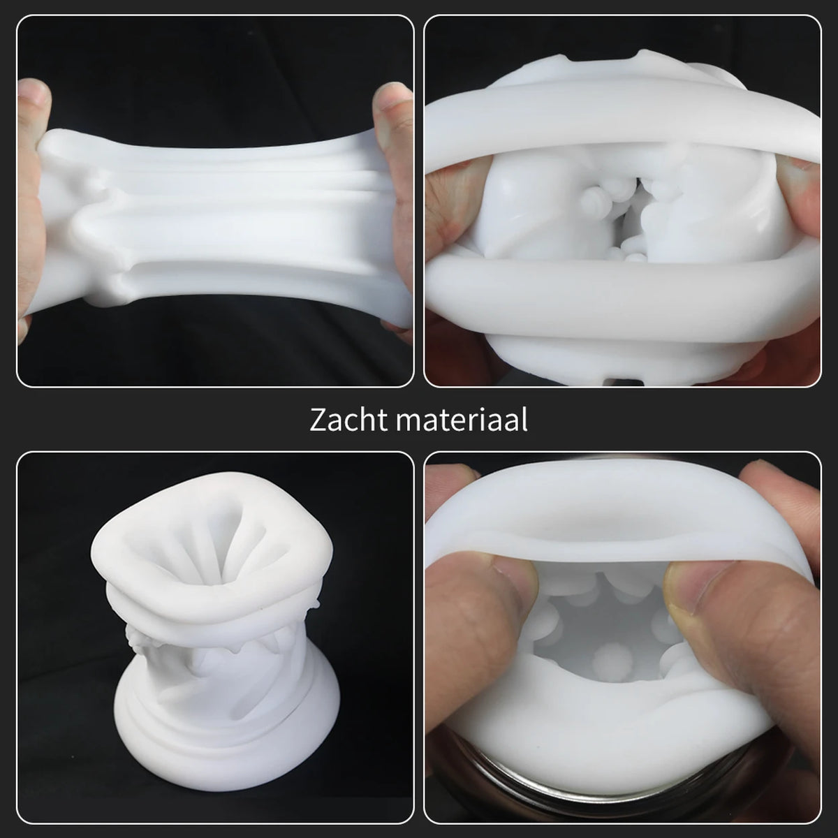 Moistor M006 : masseur pour homme avec 3 vitesses et 6 modes de vibration