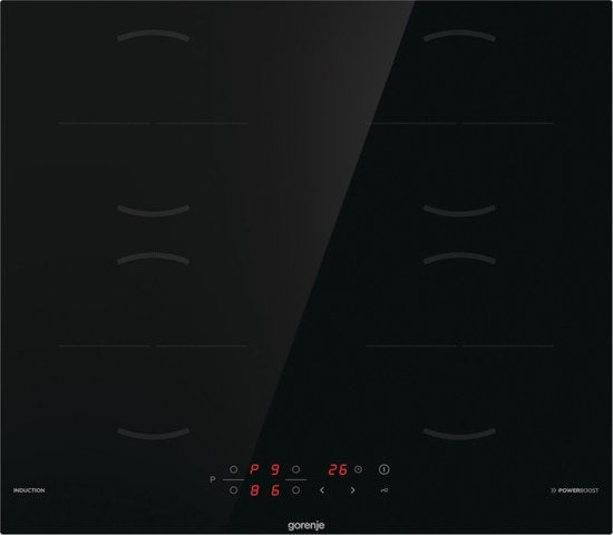 Gorenje GI6401BSCE Noir Encastrable 59 cm Plaque à induction 4 zones