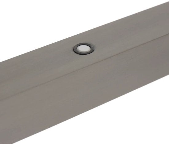 Lampe suspendue minimaliste en acier Danske 2745ST - 114 cm, extensible, hauteur réglable - Mexlite