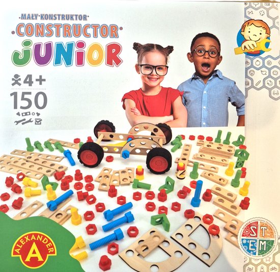 Alexander Toys Constructor Junior - Kits de construction à monter soi-même - 150 pièces