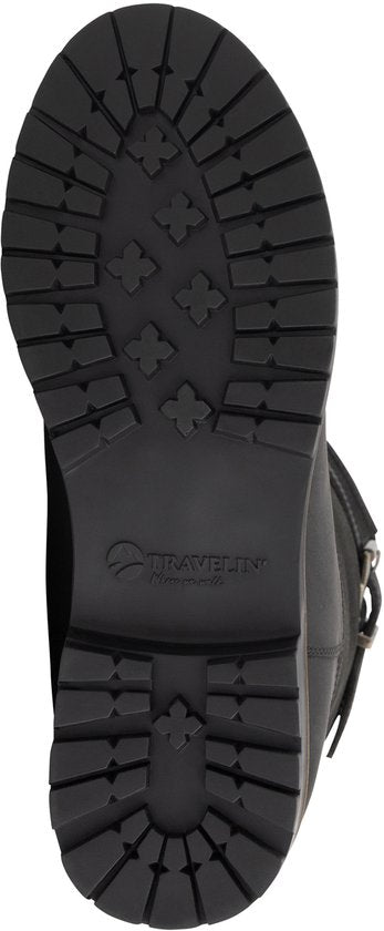 Travelin' Frostad pour homme - Bottes de plein air - Doublées de laine - Noir