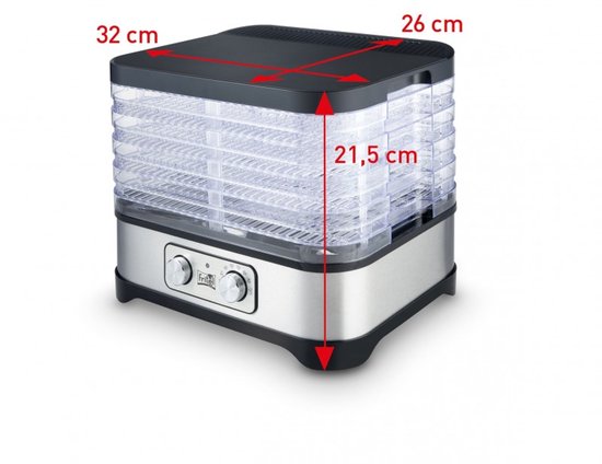 Fritel DH 2025 en acier inoxydable, 250 W