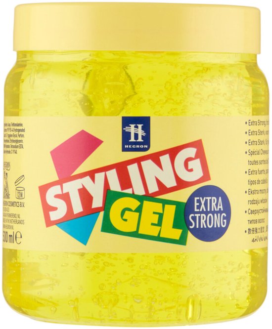 Gel coiffant Hegron Styling Extra Strong 500 ml