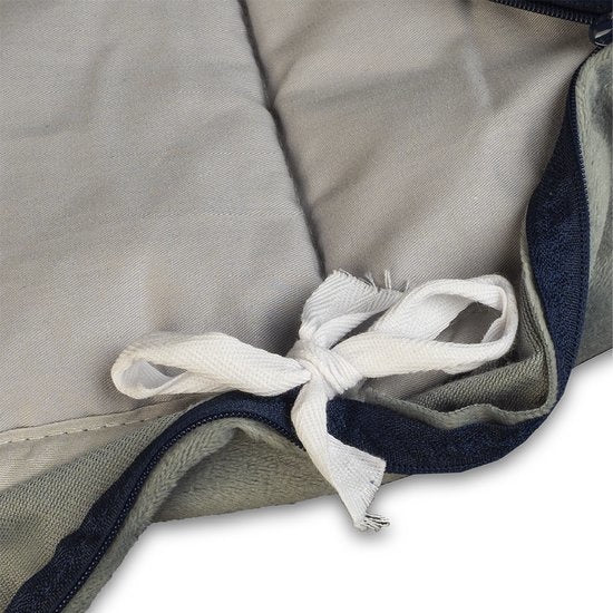 Housse de couverture lestée - El Life - Adaptée aux versions 5, 7 et 9 kg de 135x200 cm - Housse en 100% coton