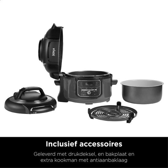 Multicuiseur Ninja Foodi OP100EU - Multicuiseur compact - 6 fonctions de cuisson en 1