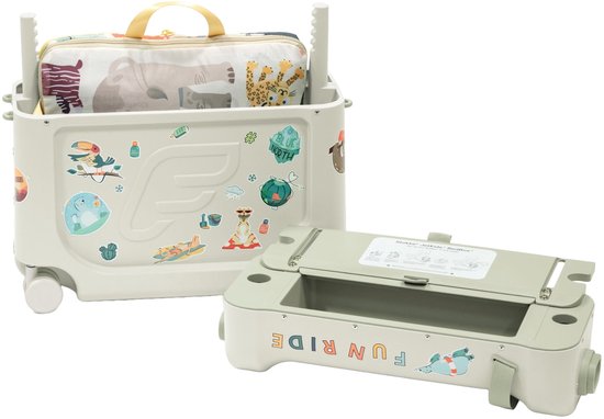 Stokke® JetKids™ Cloudsleeper - Matelas de voyage 150 cm (Animal Family)