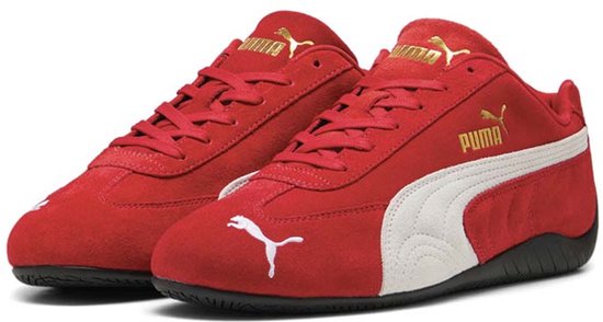 PUMA - Baskets Speedcat OG en daim, rouge