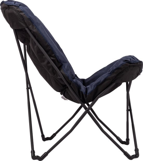 Bo-Camp - Industrial - Chaise papillon - Himrod - L - Bleu