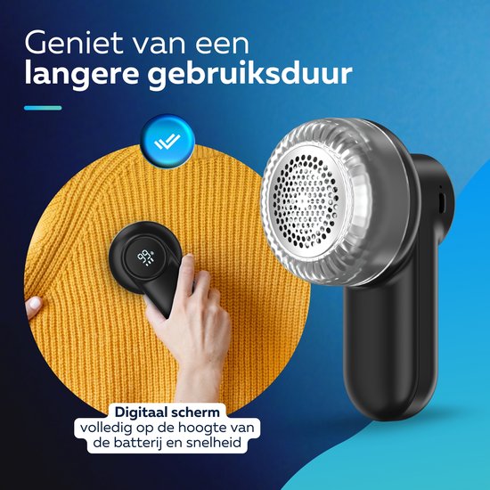 Beepro® Electric Lint Remover - Defoliator - Lint Clippers - Sans fil et rechargeable
