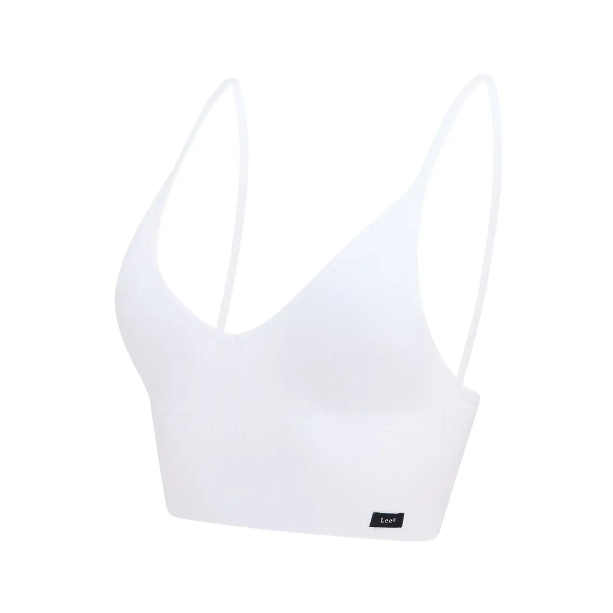 Croptop long sans manches Lee « Flora » - blanc - taille S