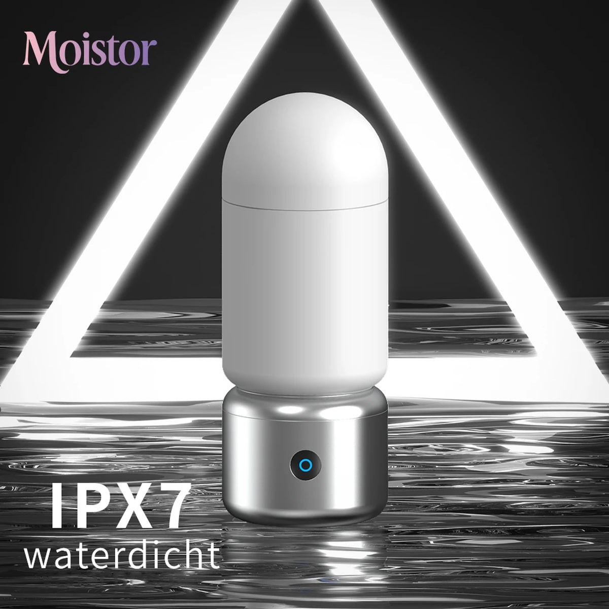 Moistor M006 : masseur pour homme avec 3 vitesses et 6 modes de vibration