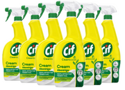 6x CIF Cream Spray nettoyant universel - 700 ml - Efficace et polyvalent