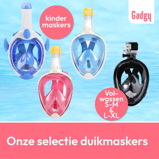 Masque de plongée Gadgy pour enfants - Set de tuba licorne - Masque de plongée enfant - Lunettes de plongée avec tuba - Plongée et apnée en 2024