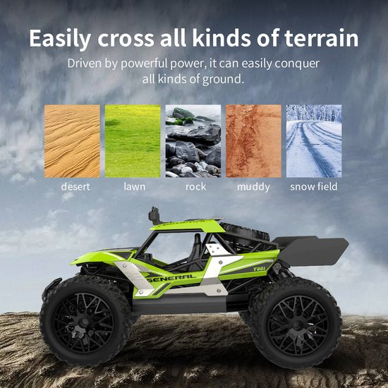 Fuegobird RC Car - Véhicule RC - voiture jouet haute vitesse - voiture jouet tout-terrain - légume
