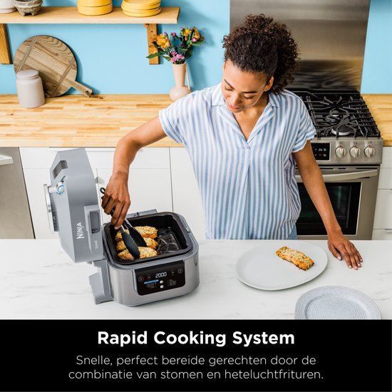 Ninja Speedi Rapid Cooker et Airfryer - Multicuiseur - 10 fonctions de cuisson - 5,7 litres - ON400EU