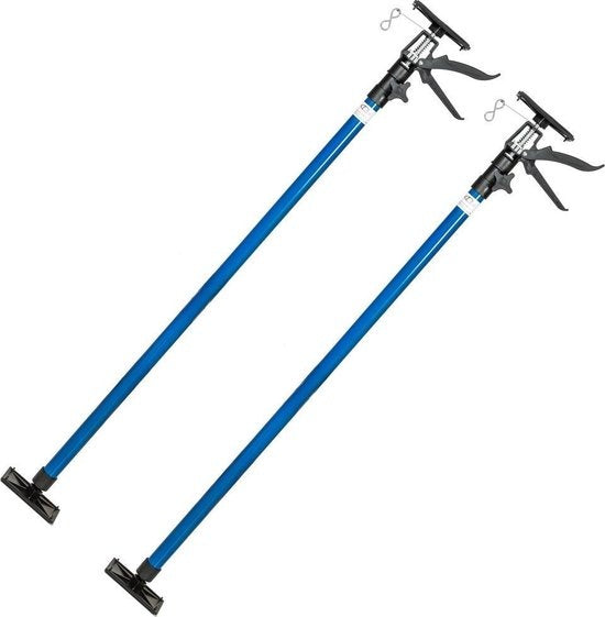 Tectake - 2x support de plafond - télescopique - 115-290 cm - 401692