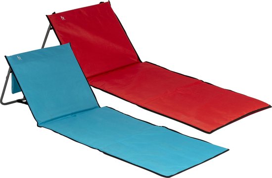 Bo-Camp - Tapis de plage / chaise de plage - Lota - Bleu