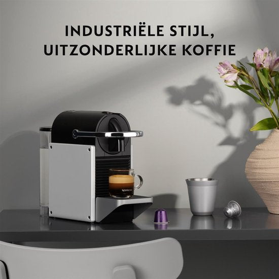 De'Longhi Nespresso Pixie EN127.S - Machine à café à dosettes - Argent
