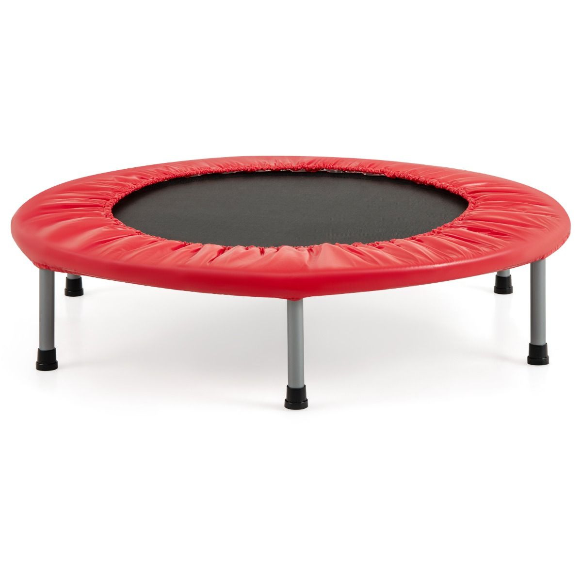 Mini-trampoline Coast - Pliable - Trampoline pour enfants jusqu'à 150 kg - rouge, Ø 97 cm