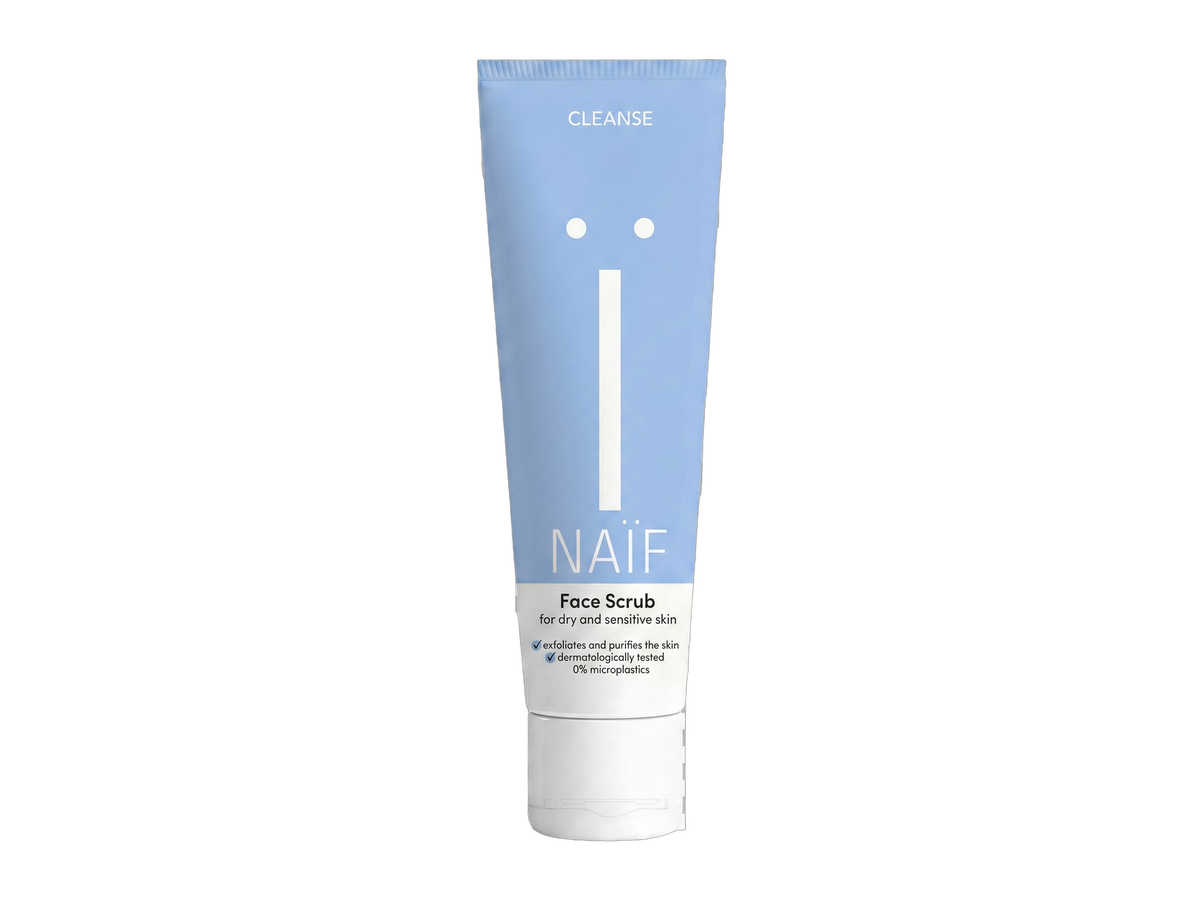 Gommage circulaire pour le visage Naïf - 50 ml - Végan et sans microplastiques