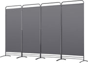 Angel Living Paravent - 4 Panneaux - 324 x 180 cm - Gris