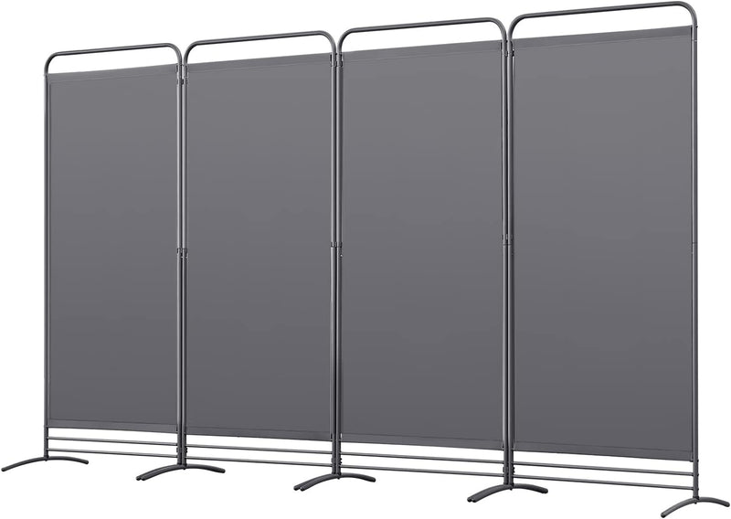 Angel Living Paravent - 4 Panneaux - 324 x 180 cm - Gris