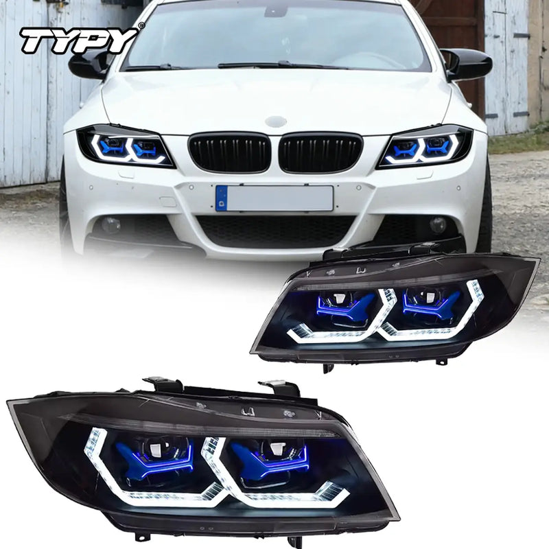 Kit de phares LED TYPY pour BMW Série 3 E90 2005-2012 – 2 pièces – Clignotants dynamiques