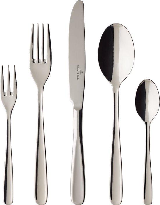 Villeroy & Boch Liam Set de couverts - 30 pièces - acier inoxydable