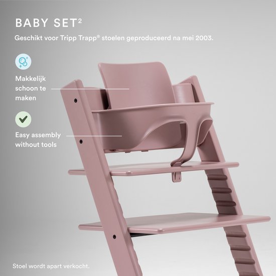 Kit bébé Stokke® Tripp Trapp® V2 | Heather Mauve