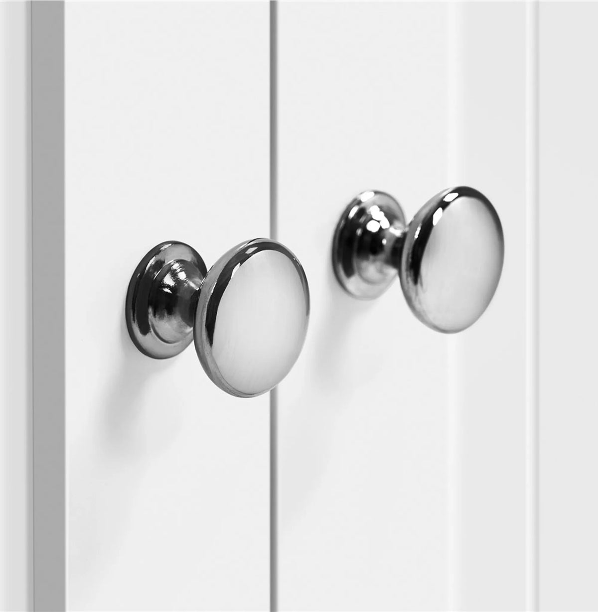 Armoire de salle de bains Yaheetech à double porte et étagère réglable - 92,5 x 50 x 30 cm - Blanc